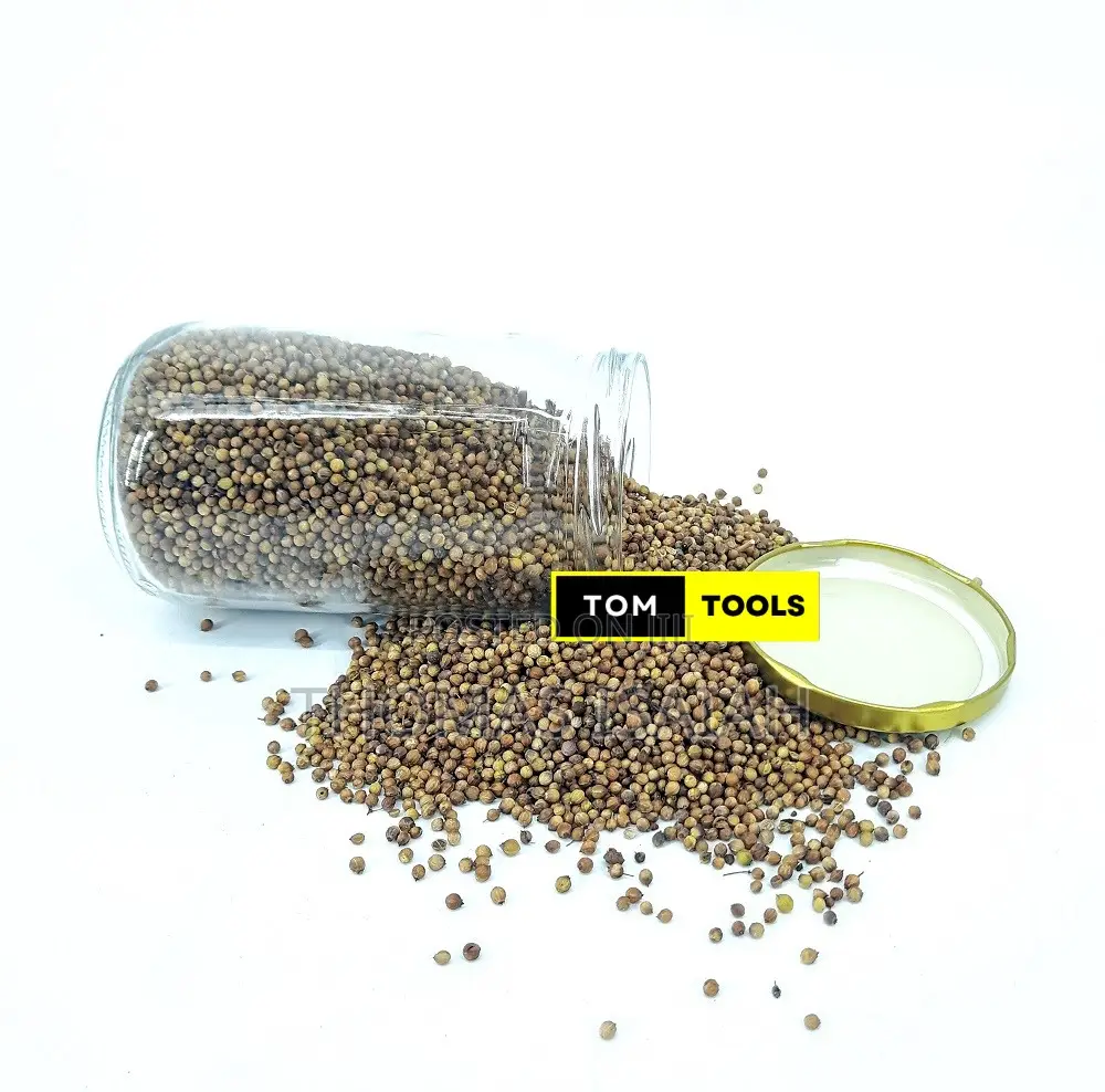 250g Whole Coriander Dhania Seeds in Reusable 720ml Glass Ja