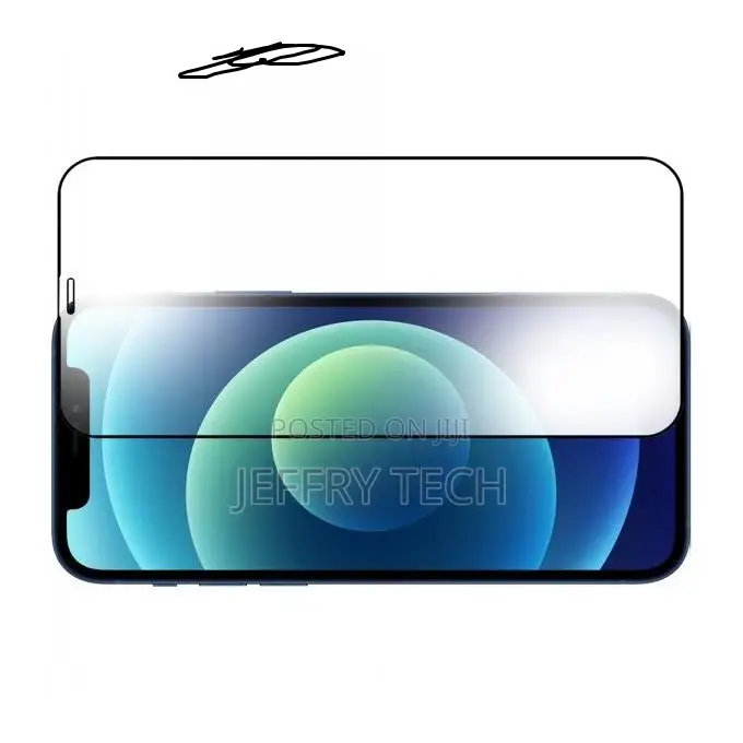 Glass 21D for iPhone 12 / 12 Pro - Black