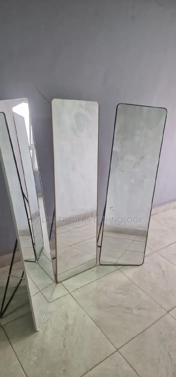 Unbreakable Full Length Mirror With Metallic Frame