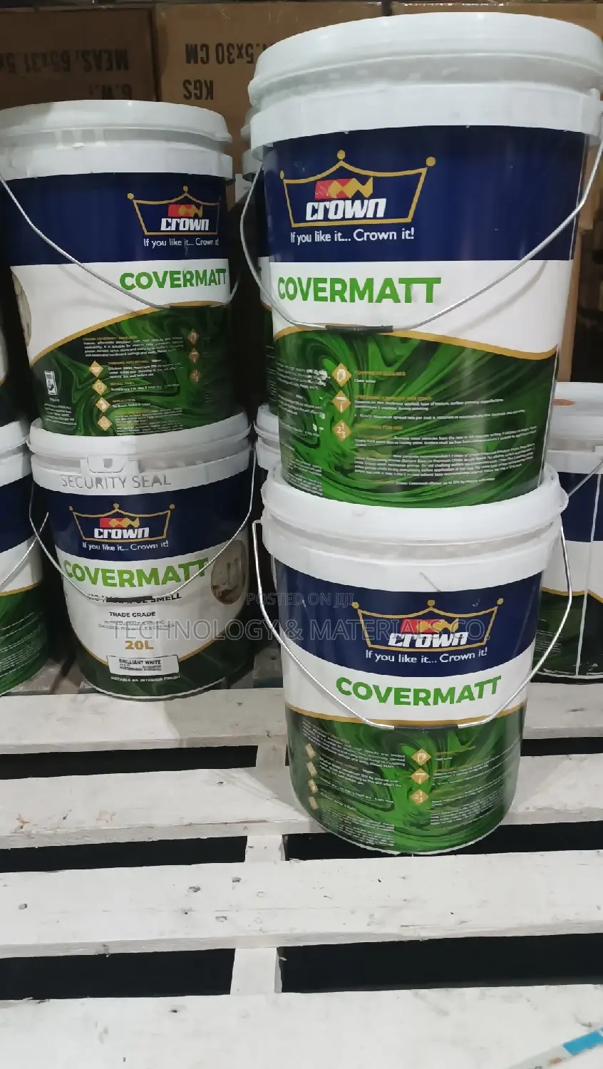 Covermatt Crown Brilliant White 20l