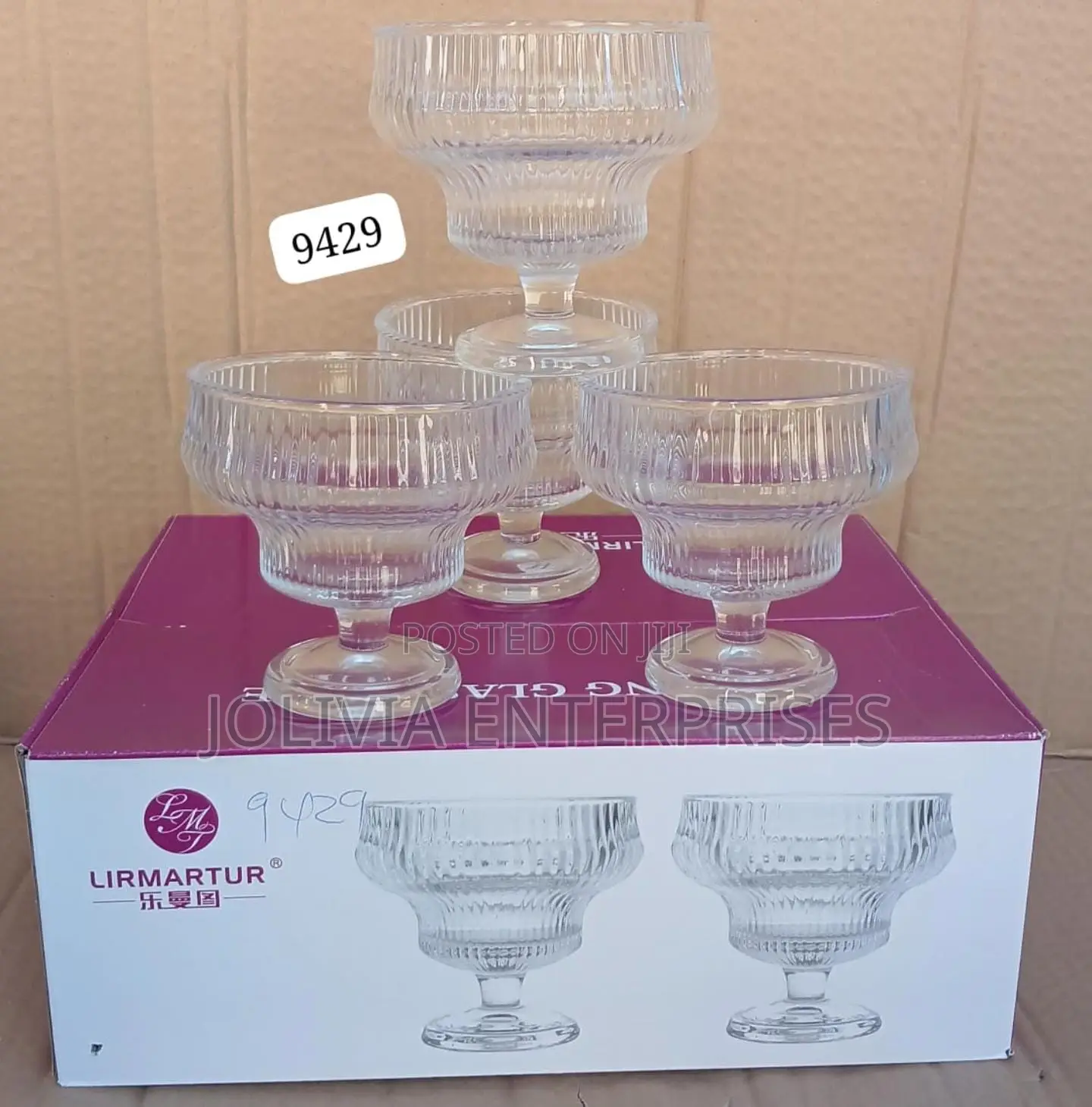 *285ml Welfic Dessert/Ice Cream Glass Bowl *