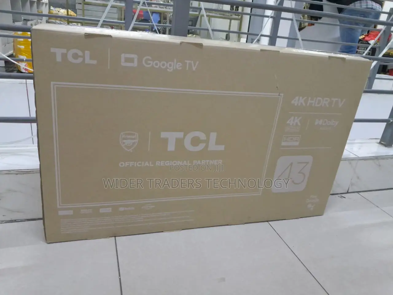 Tcl 43 Inch 43p735 Smart Android Tv