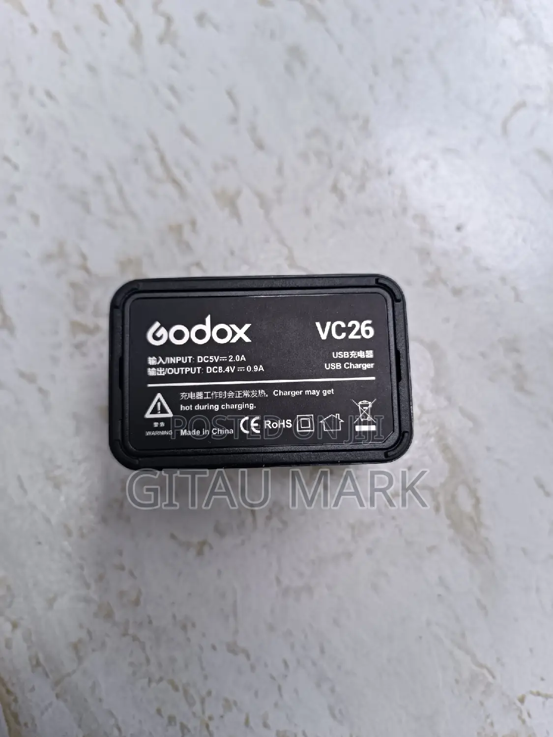 Godox VC26 Charger for VB26 Battery
