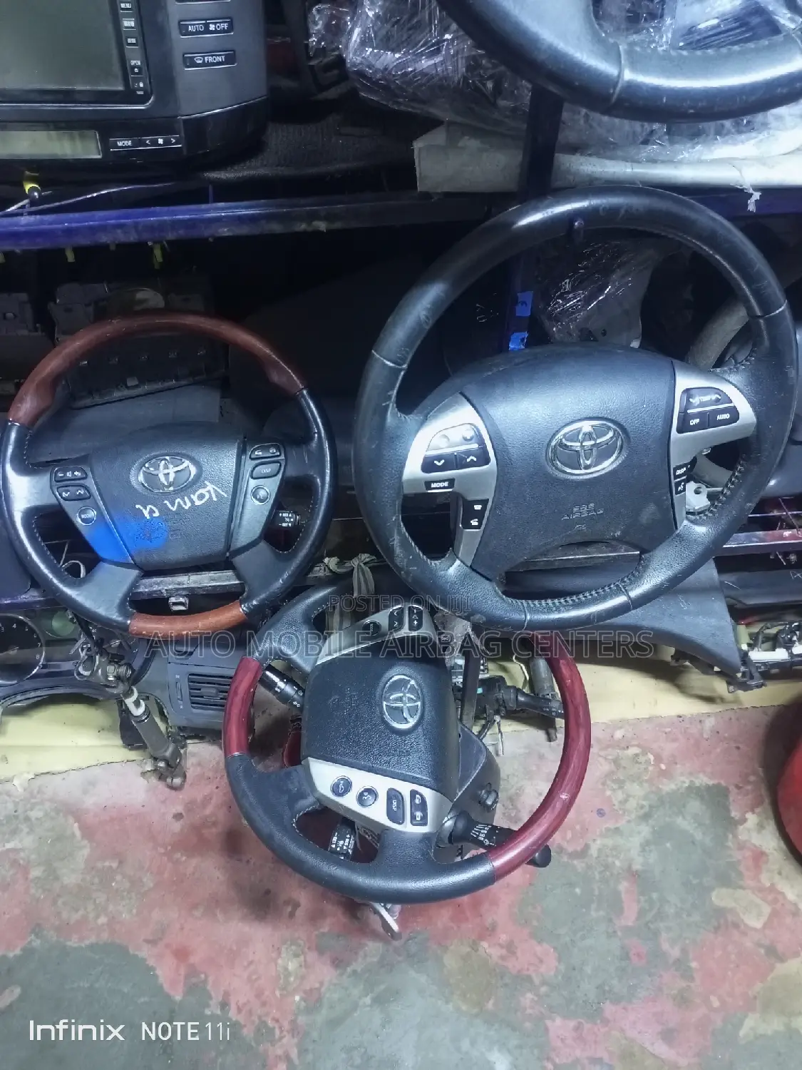 Alphard Steering Complete With Column
