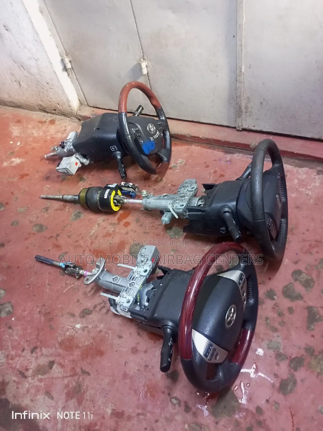 Alphard Steering Complete With Column