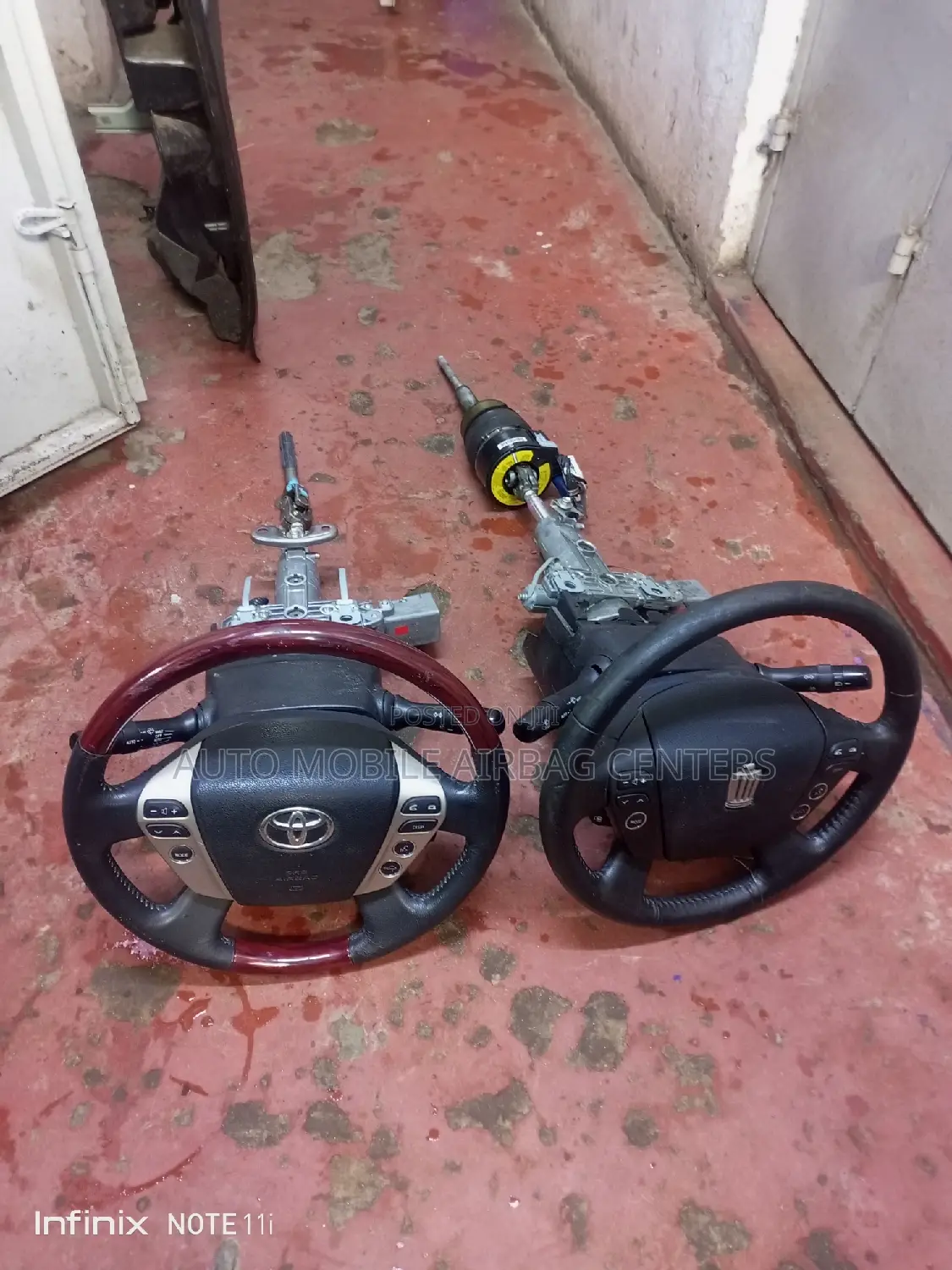 Alphard Steering Complete With Column