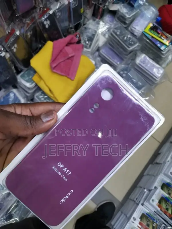 Soft Case Oppo A17 Oppo A17k Slim Matte Silicon Sandstone