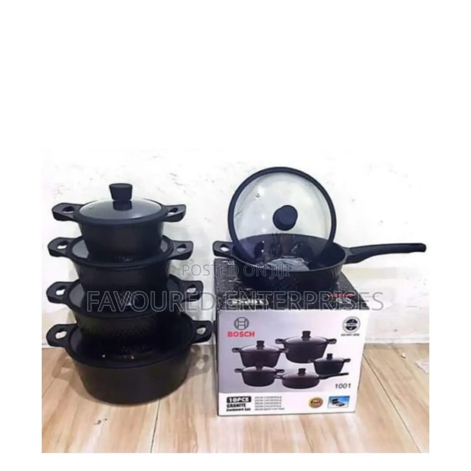 Bosch 10 PCS Granite Non-Stick Cookware