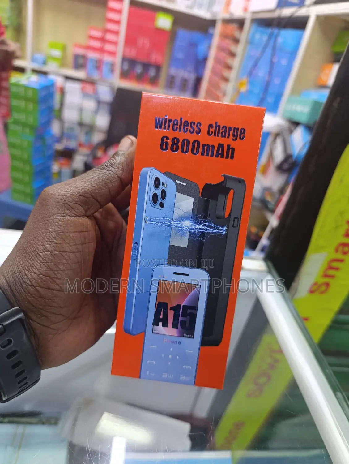 New Mobile Phone Blue