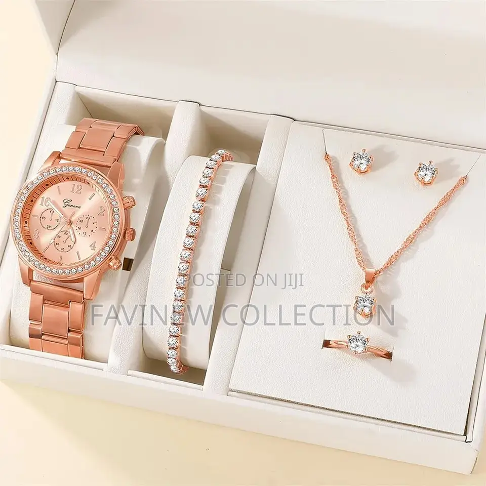 6 in 1 Luxury Jewelry Ladies Gift Set