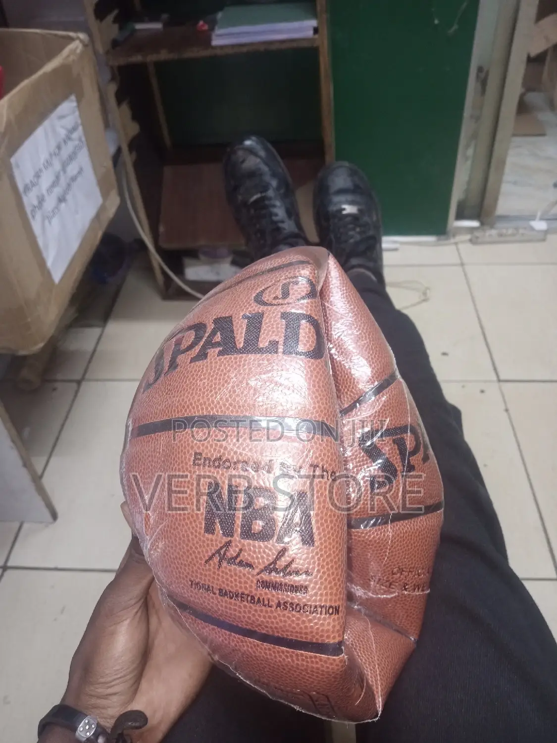 NBA Verified Spalding Basketball