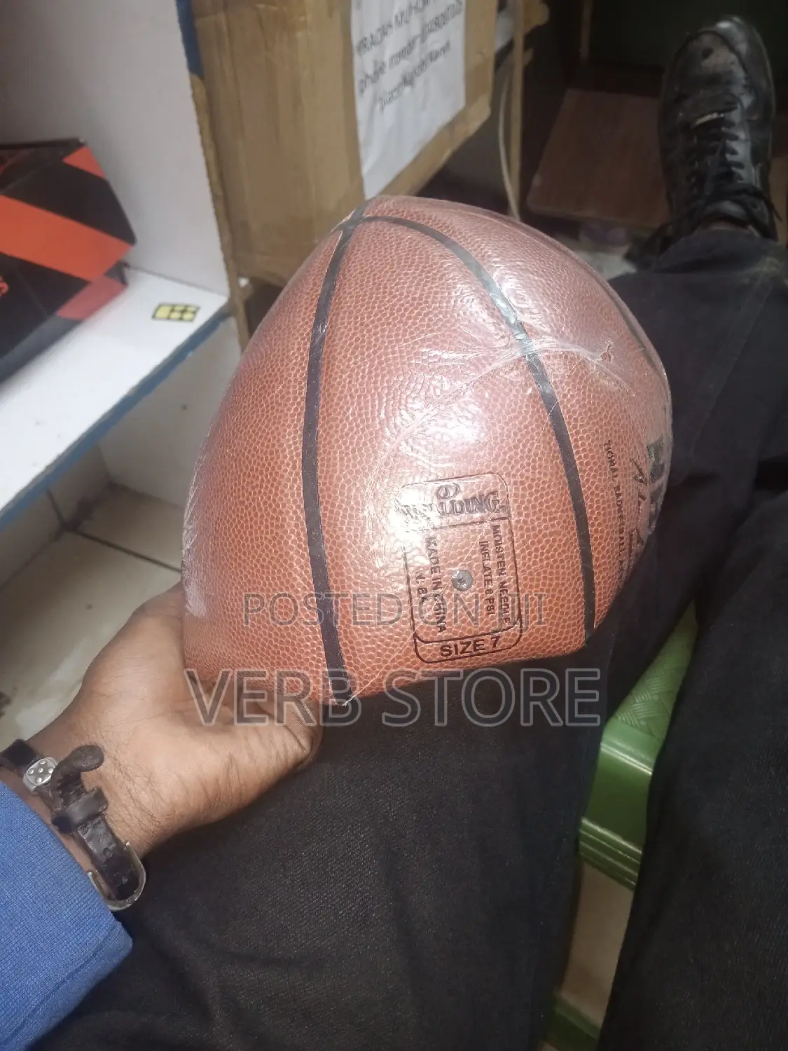 Authentic Spalding Basketball
