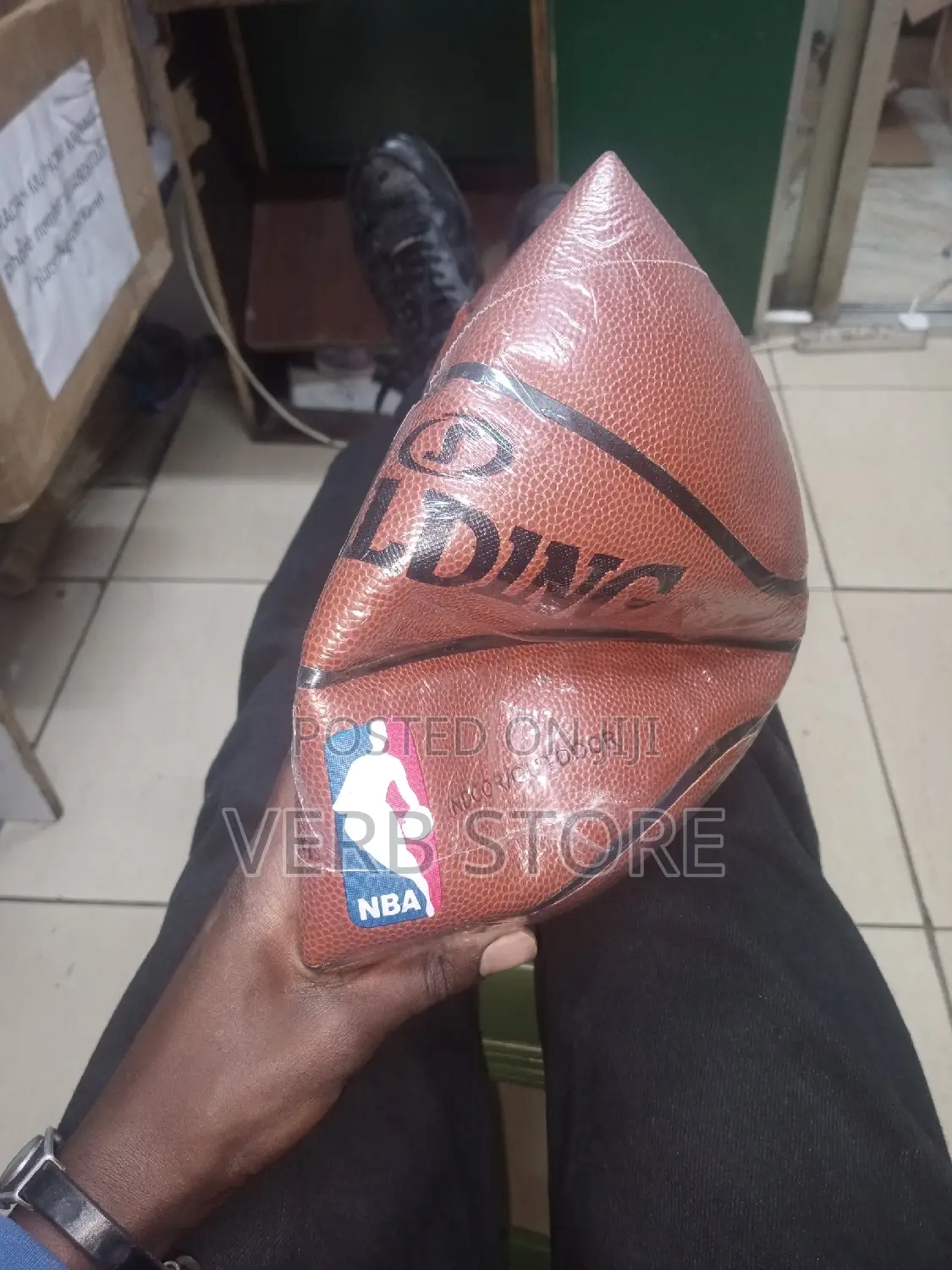Authentic Spalding Basketball