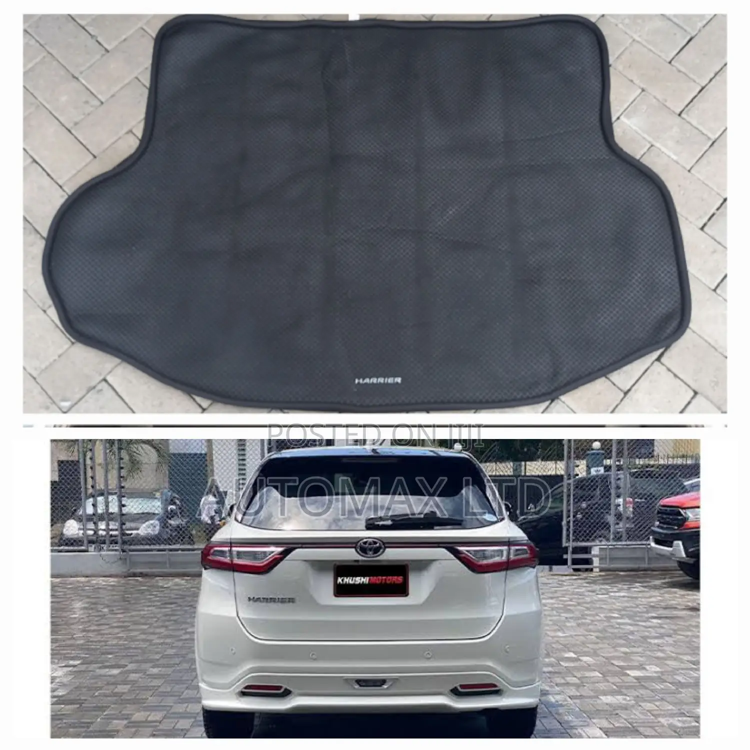 Toyota Harrier Yr2014/18, Boot Floor Mat (Branded),