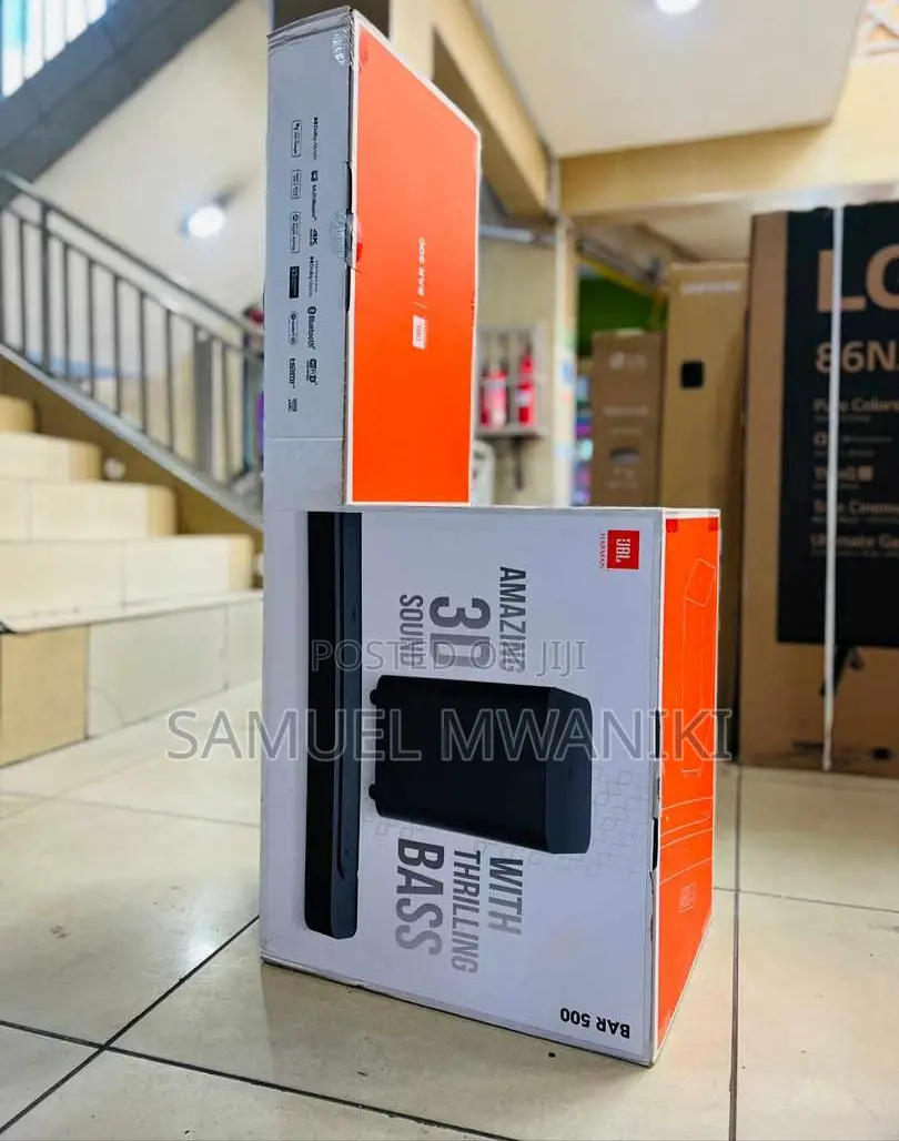 JBL Bar 500 - 5.1 Channel Soundbar Has Multibeam Dolby Atmos