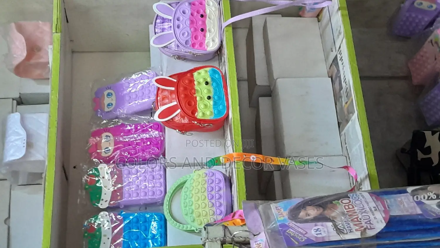 Popit Back Packs and Poches