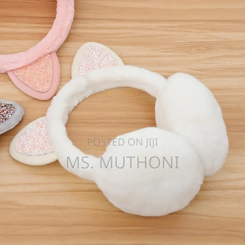 *Cute Cat Plush Fur Earmuff  Excellent Quality *