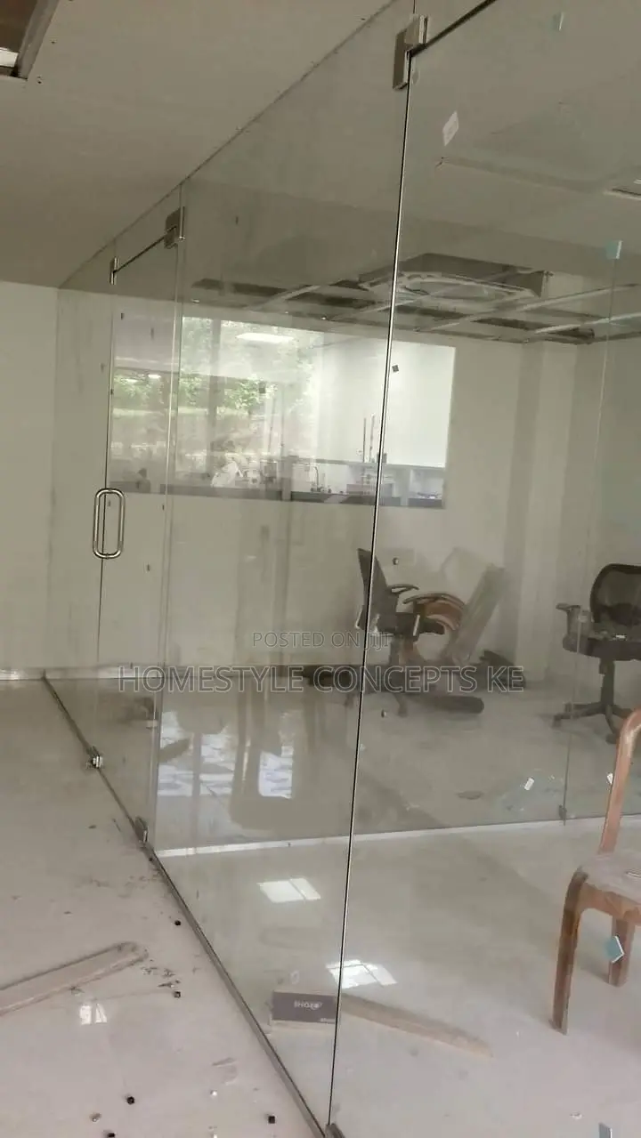 Framed Frameless Glass Aluminium Coated Partition Renovation