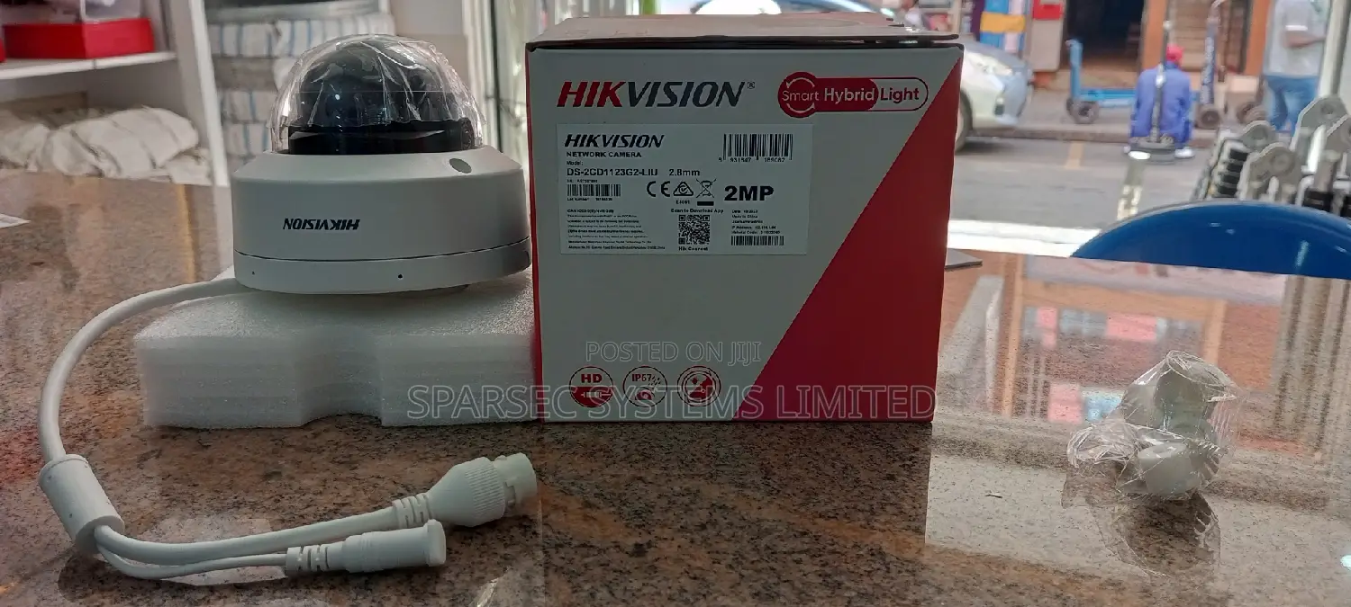 Hikvision DS-2CD1123G2-LIU 2MP Fixed Dome IP Camera