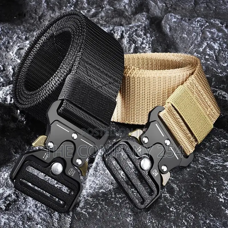 Quick Release Belts 
Colors: Black, Khaki, Green