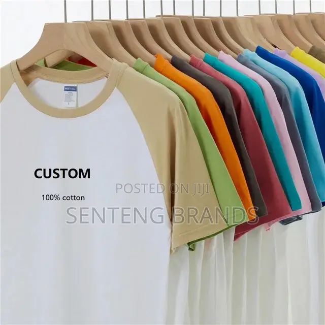 Mixed Colours Round Neck T-Shirts