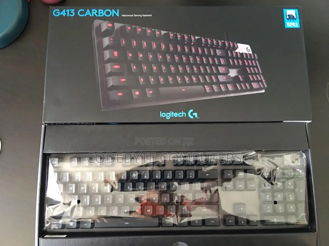 Logitech G413 Backlit Mechanical Gaming Keyboard– Carbon