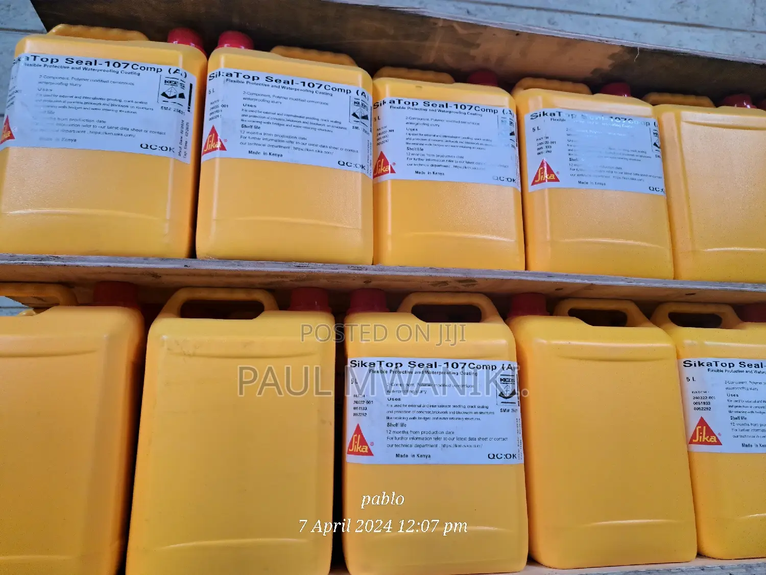 Sikatop Seal-107comp a and B