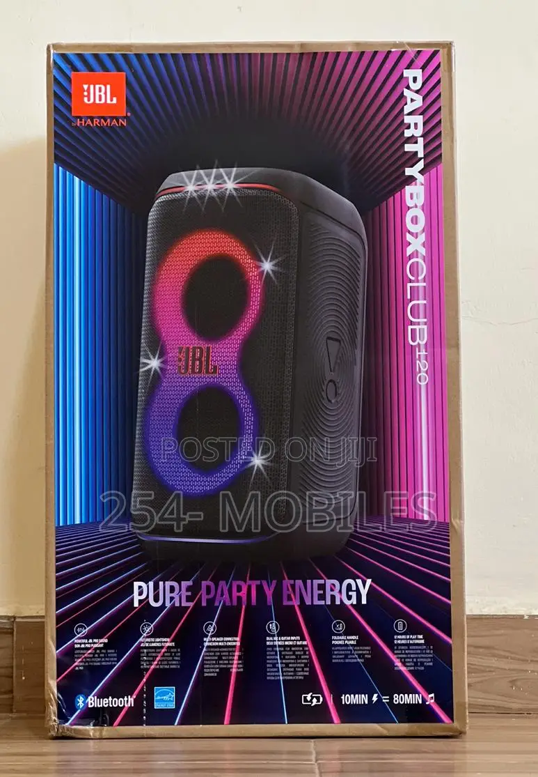 JBL Partybox Club 120 160w Wireless Party Speaker