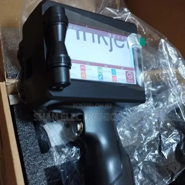 Multifunctional Handheld Inkjet Printer for Any Surface
