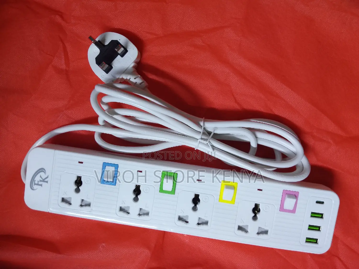 FK Extension Cable With Type C Port 4 Usb a Ports
