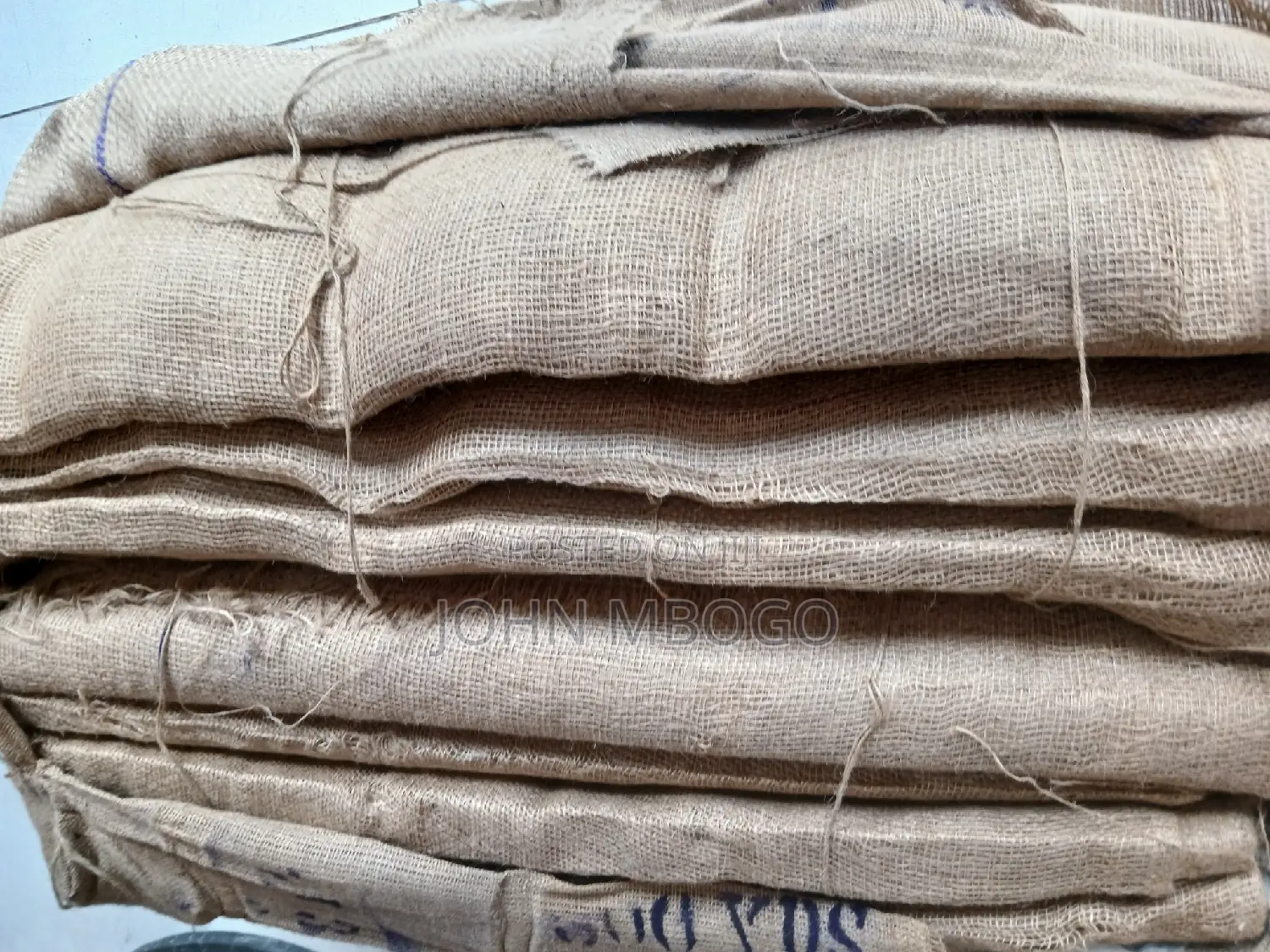 Natural Hesian Cloth for Curing