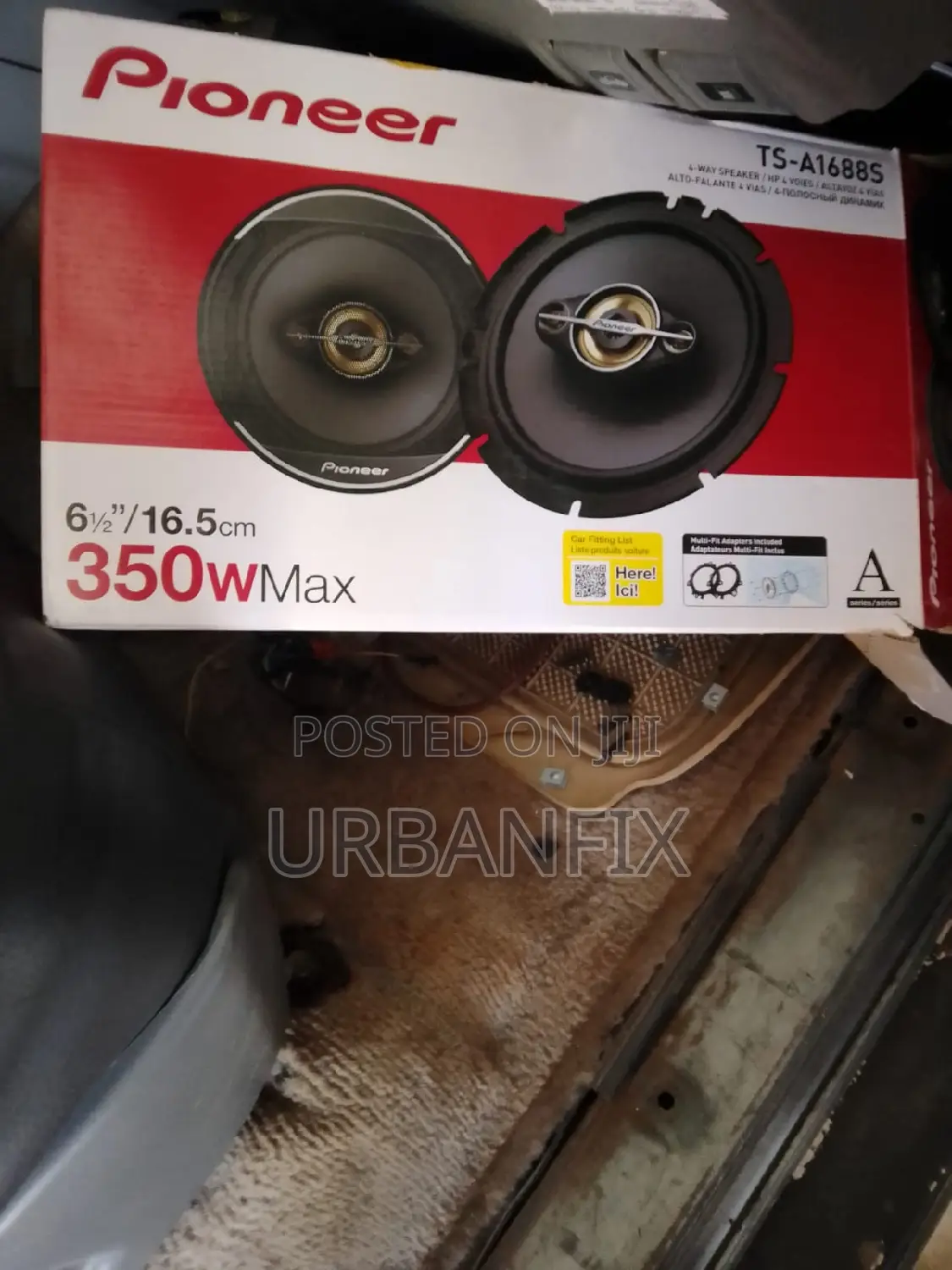Pioneer 350 Watts Ts-A1688s 6 Inch Midrange Speakers
