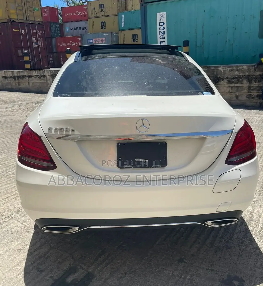 Mercedes-Benz C350 2017 White