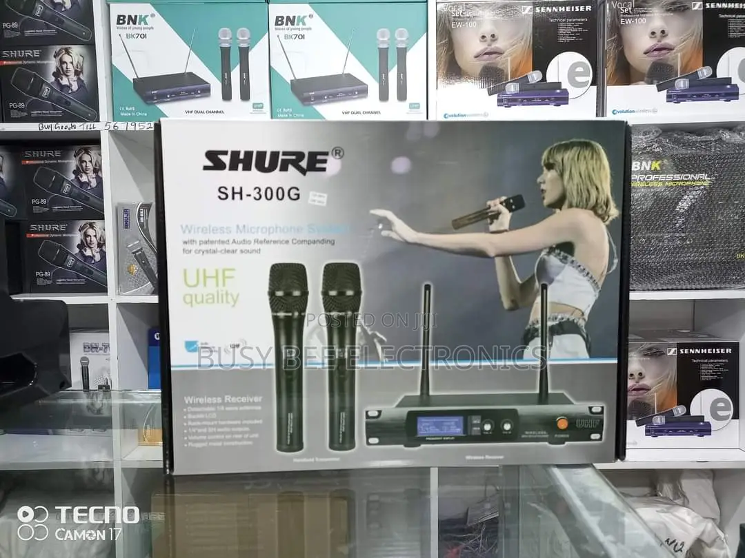 300g Uhf Wireless Microphone