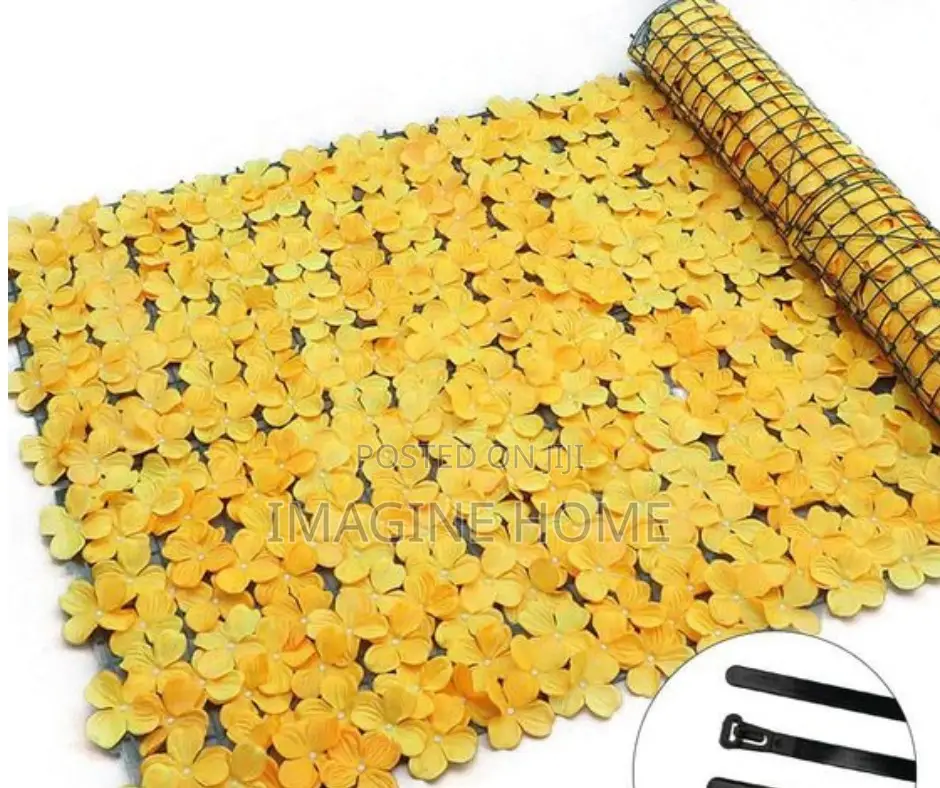 Artificial Floral Fence