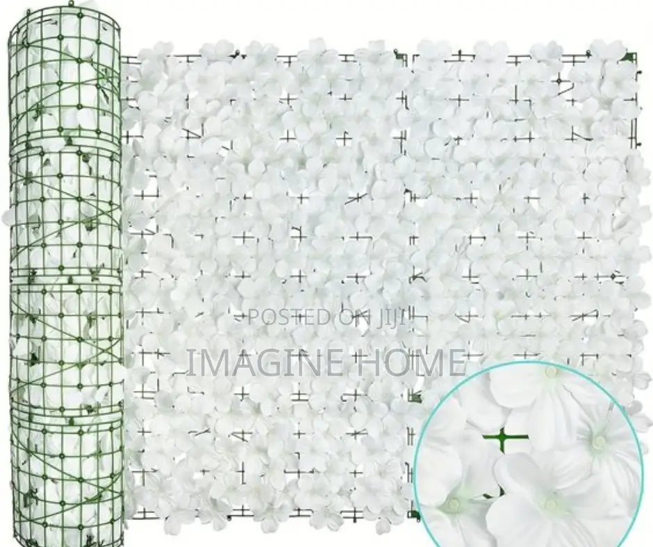 Artificial Floral Fence