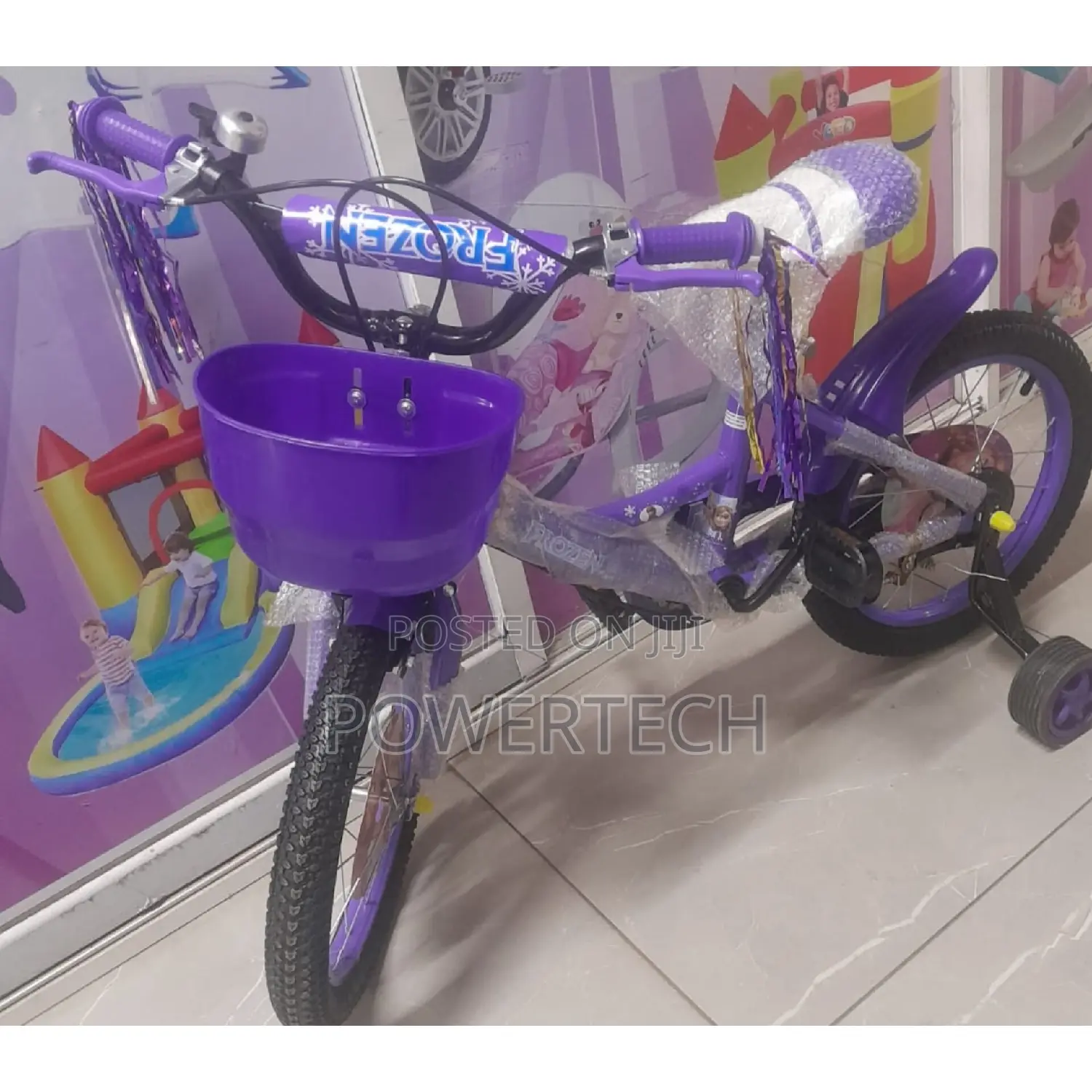 Bicycle Kids Bike Size 16 (4yrs -7yrs) Purple