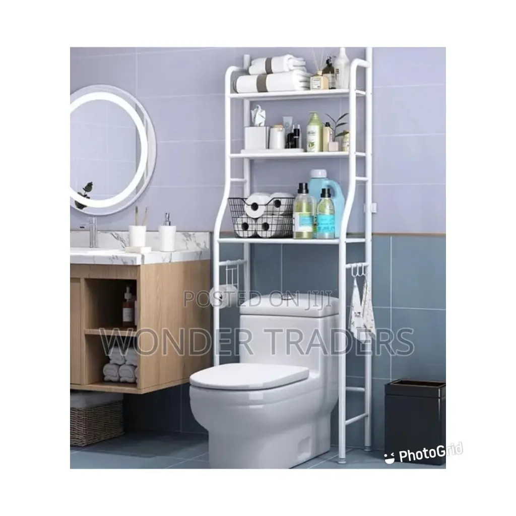 Over the Toilet Rack Organizer Toilet Stand Tidy Organizer