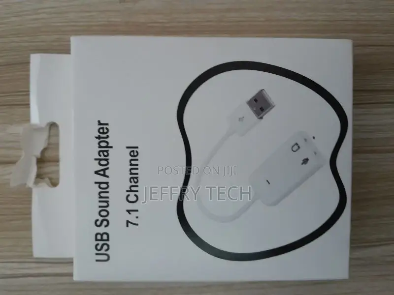 Sound Card (7.1 Channel USB External Sound Card Audio Adapt