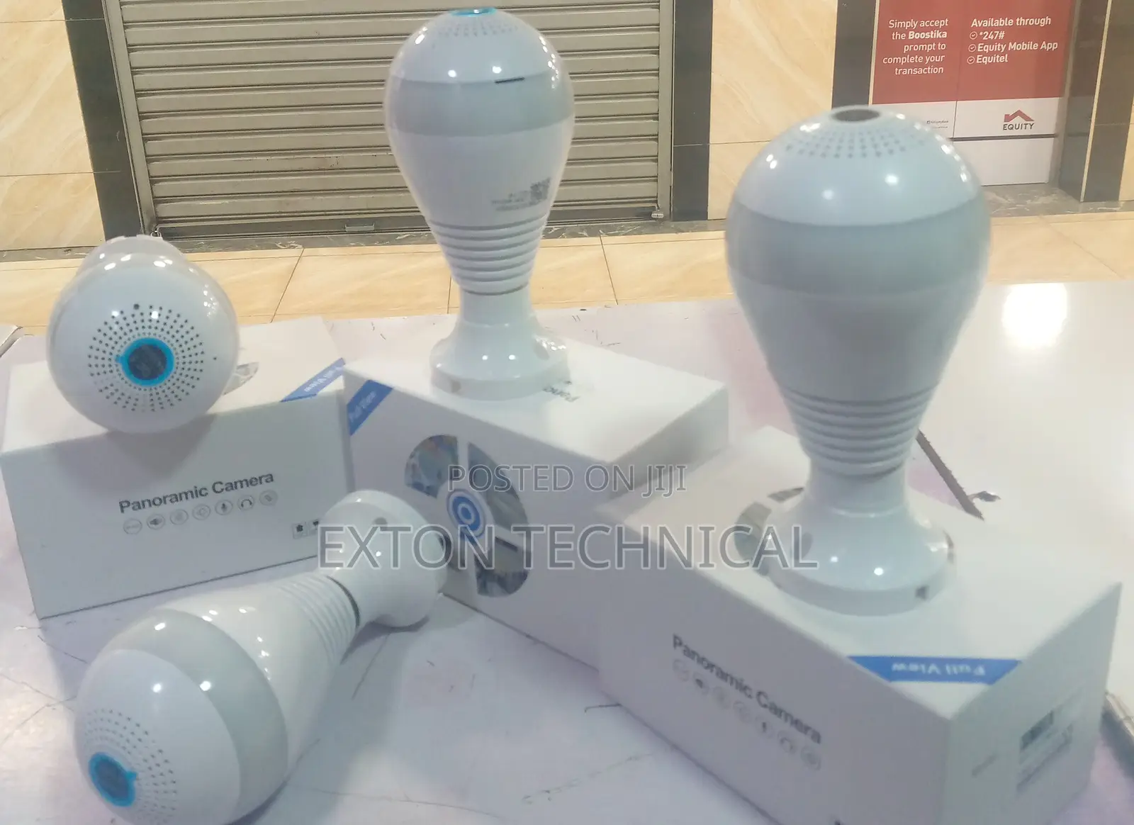Wireless CCTV Camera and Smart Led With Bulb