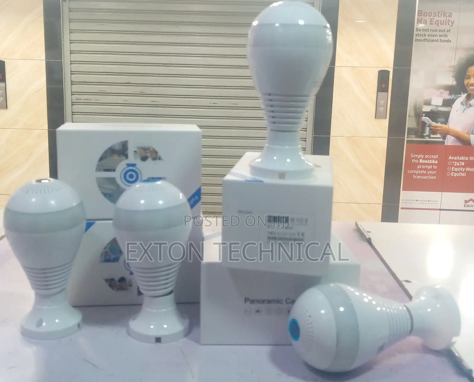 V380 Wireless Wifi Bulb Camera