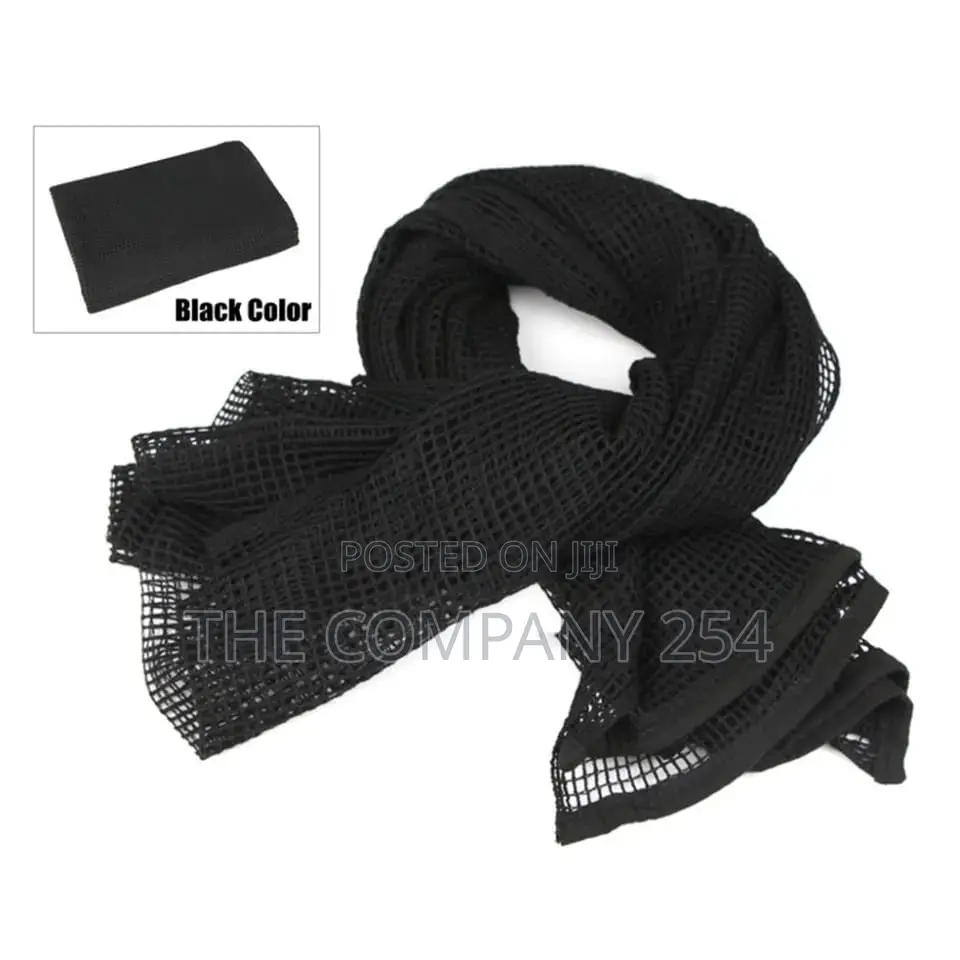 Camouflage Outdoor Scarf Tactical Mesh Neckerchief Mask