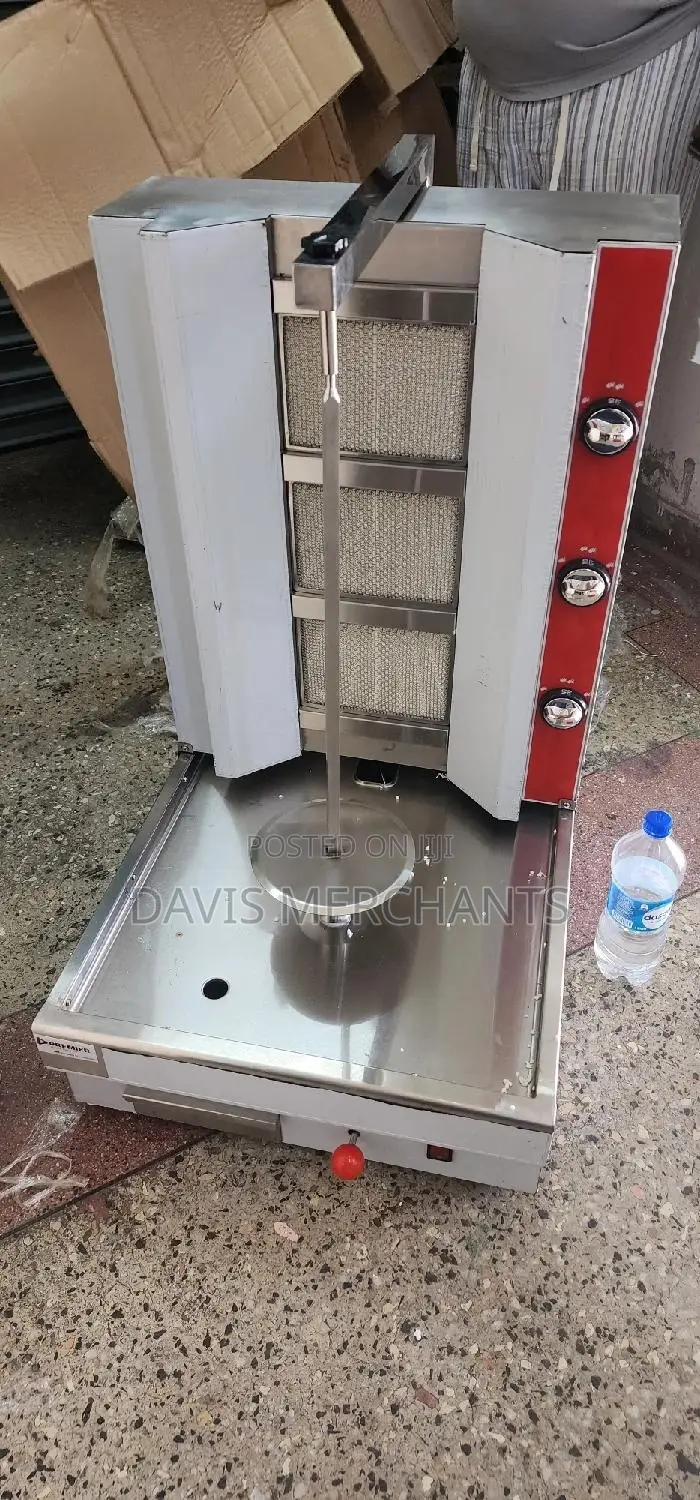 Commercial Shawarma With Electric Rotation Motor