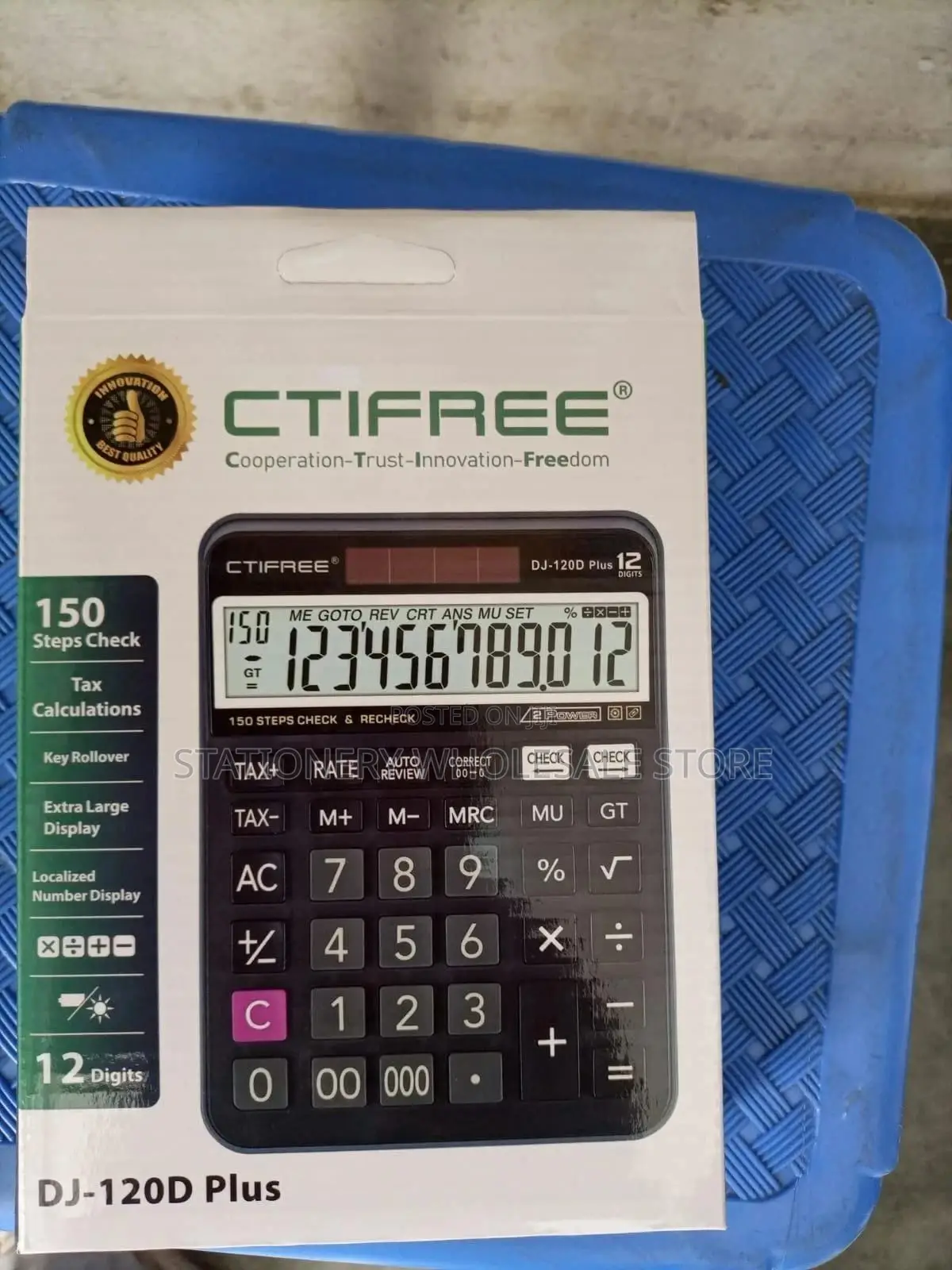 Ctifree Calculator 12 Digits