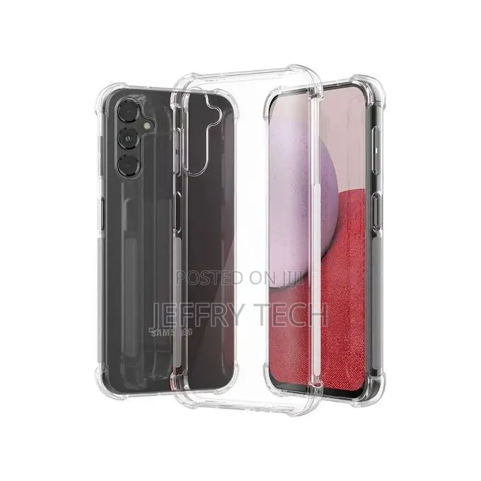 Galaxy A14 5g/4g Case, Transparent Soft TPU Reinforced Corne