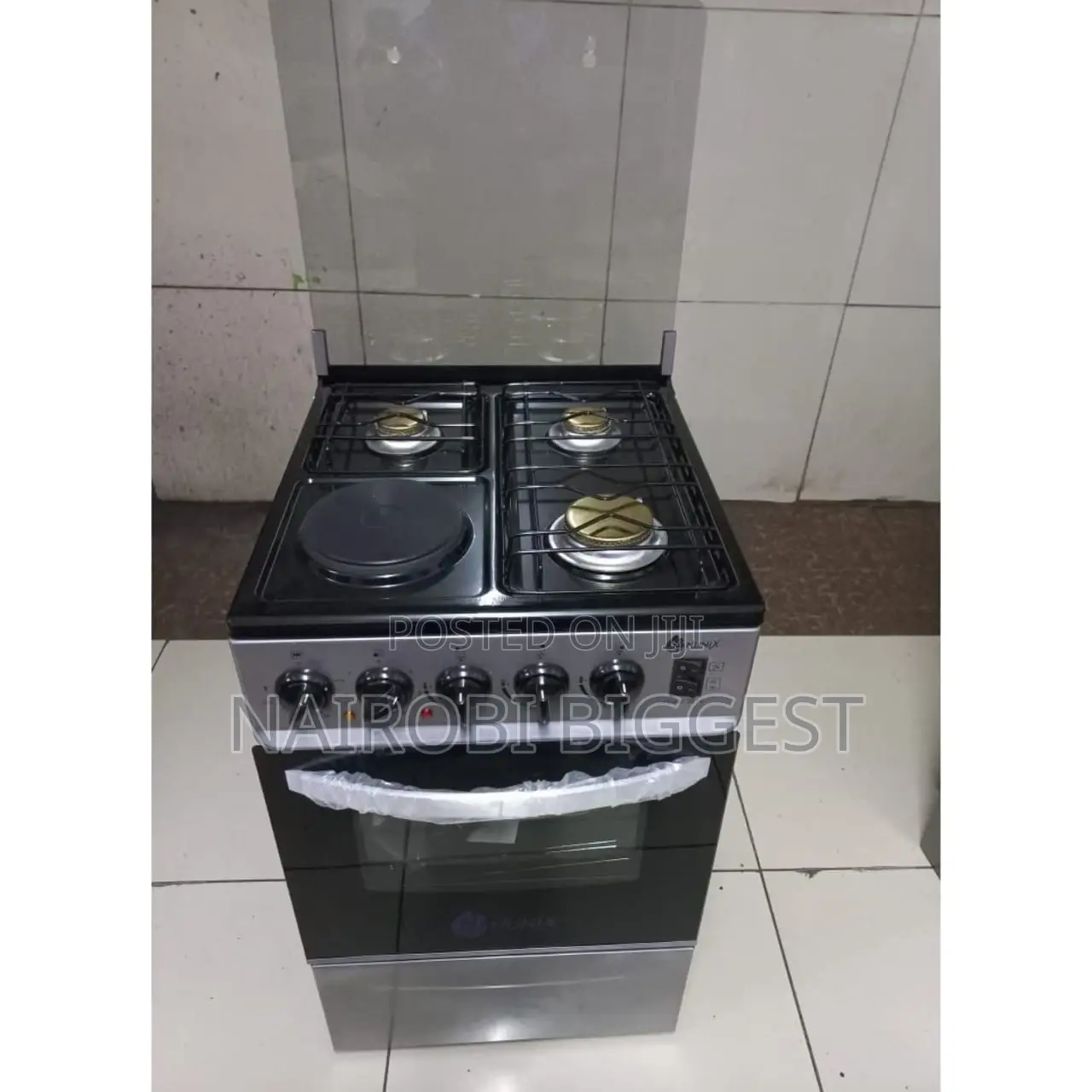 Classic Brand New Nunix 3+1 50 By 55 Gas Cooker