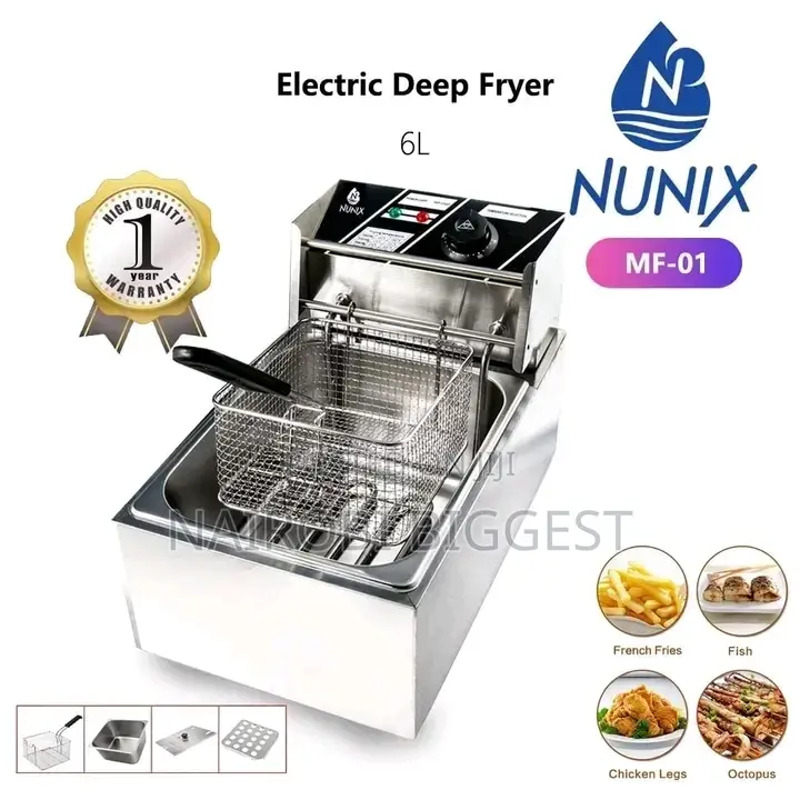 Single Deep Fryer 6litres