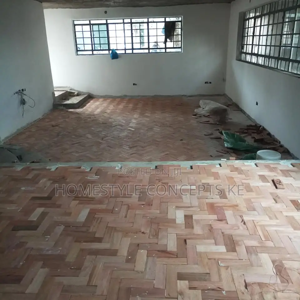 Beautiful Floor Parquets Wood Blocks Timber Installation