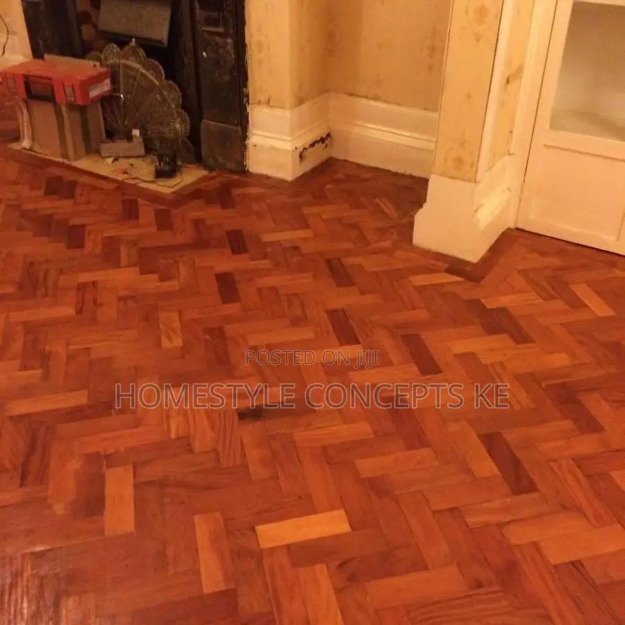 Beautiful Floor Parquets Wood Blocks Timber Installation