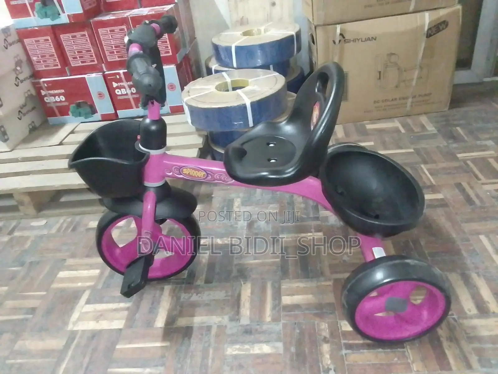 Kids Tricycle Pink Bike